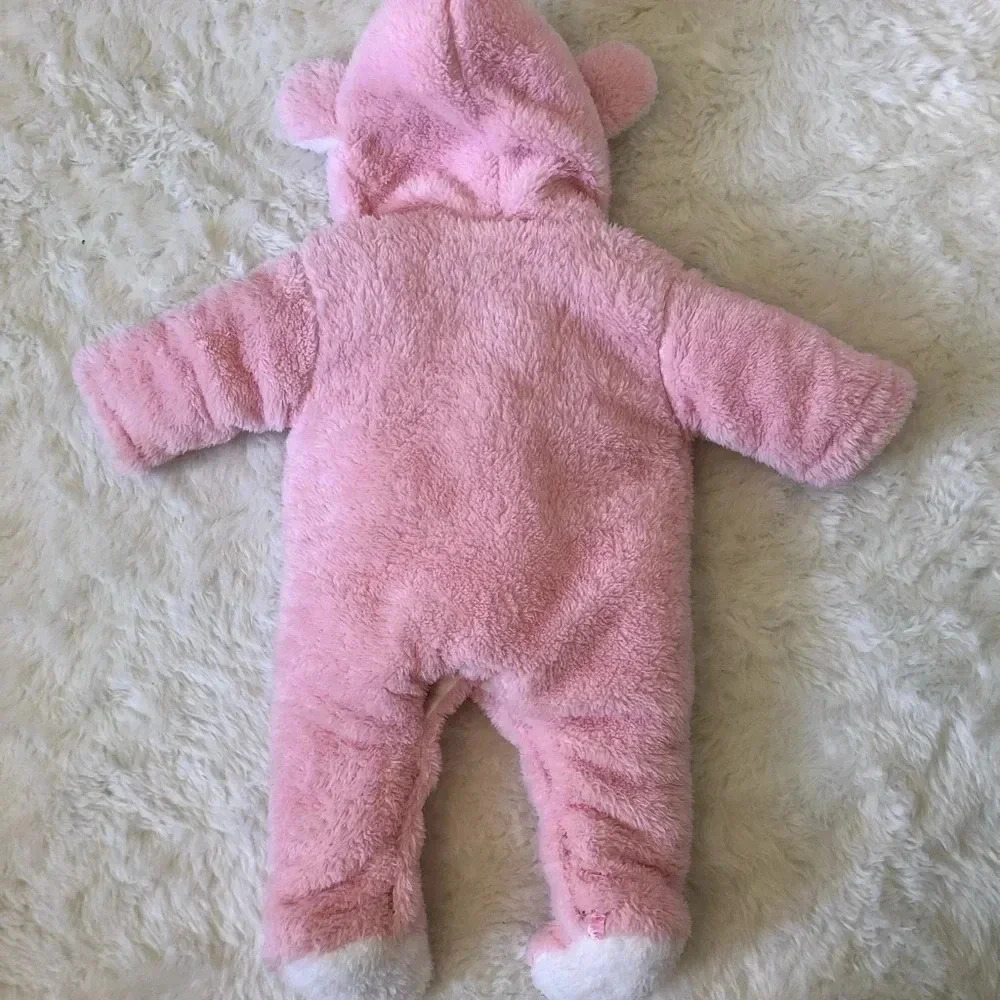 WINTER SUIT - fluffy baby girl winter suit - Picture 2 of 7